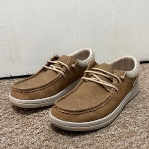 Women's Heydude Brown Shoes